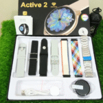 ACTIVE 2 7-in-1 Smartwatch ⌚ | Bluetooth Calling 📞 | Fitness Tracker 🏃 | Sleep & Health Monitoring 😴 | Waterproof IP67 🌧️ | Multi-Sports Mode ⏰ | Stylish Smart Watch for Men & Women 💖