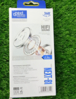 Next Generation NEXT-81 Wired Stereo Earphones – Deep Bass, Hi-Fi Sound, Built-in Mic, Comfortable Fit (3.5mm Jack) - Image 3