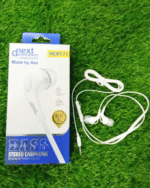 Next Generation NEXT-71 Wired Stereo Earphones – Deep Bass, Hi-Fi Sound, Built-in Mic, Comfortable Fit (3.5mm Jack, White) - Image 3