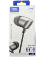 Next Generation NEXT-81 Wired Stereo Earphones – Deep Bass, Hi-Fi Sound, Built-in Mic, Comfortable Fit (3.5mm Jack) - Image 5