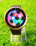 2025 V16 Pro Max Smart Watch | 7-in-1 Round Dial, Wireless Charging, BT Calling, Fitness Tracker (Golden Edition) - Image 5