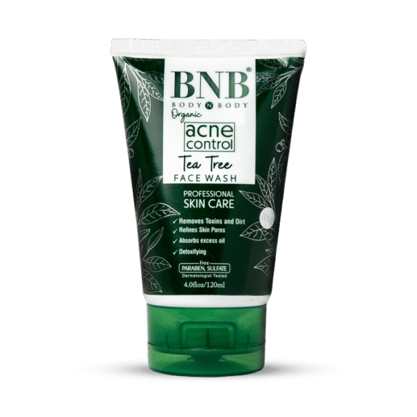 BNB Acne Tea Tree Face Wash – Oil Control & Pimple Care