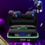 Sport Gaming E10 TWS BT 5.0 Earbuds Headphone With Charging Box Wireless Earphone Headphones`