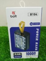 Bolt B104 10000mAh Power Bank 🔋 | Fast Charging with Power Delivery ⚡ | Dual Output (USB-C & USB) 🔗 | Digital Display 📟 | Compact & Lightweight Travel Charger ✈️ - Image 9
