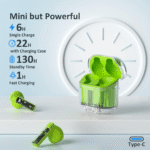 ✨ AT06 Wireless earbuds – Transparent Style, Pure Bass, and Next-Level Performance ✨ - Image 5